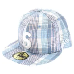 2023年最新】supreme metallic plaid s logo new eraの人気アイテム