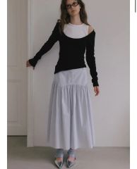 overdue flair(オーバーデューフレア) GRUNGE YOKE GATHER LONG