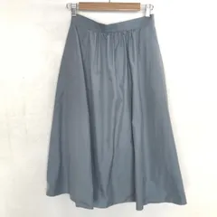 UNITED ARROWS(ユナイテッドアローズ) スカート レディース - ライトブルー ひざ丈/closet story
