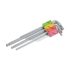 【新品・7営業日以内発送】ＡＳＨ AQTS910 ロングボールポイント六角棒レンチセット 連結ホルダー付9本組セット【沖縄離島販売不可】