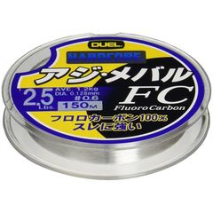 DUEL(デュエル) HARDCORE(ハードコア) フロロライン 2.5Lbs. HARDCORE アジ・メバル FC 150m 2.5LbS. ナチュラルクリアー アジ・メバル H3449
