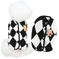 新品 Jimjis 犬服 秋冬 サンゴベルベット 犬の冬服 暖かい ペット服 厚い ドッグウェア パーカー 小中型犬 防寒 着脱簡単 抜け毛防止 ペット用品 ペット衣類 小型犬 中型犬洋服 猫服