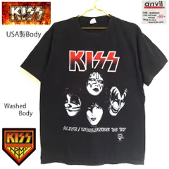 ★USA KISS キッス オフィシャルツアーTシャツ anvil S