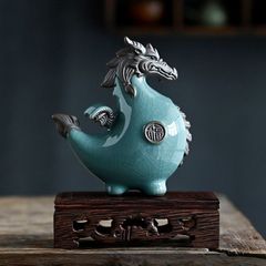 翡翠 雲型香炉 淡い緑色 - メルカリ