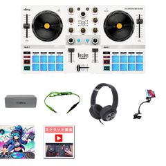 【blietooth＆有線両対応セット】Hercules(ハーキューリース) / DJControl Mix Ultra_OPBS1PB_2544K00290Op7_set
