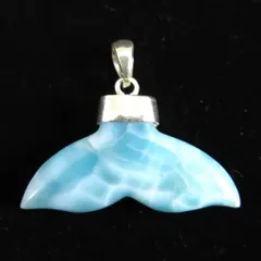 ラリマー  ホエールテール ペンダントトップ 17.8g 【榎本通商 97547】