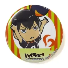 【中古】バッジ・ピンズ(キャラクター) 影山飛雄 「ハイキュー!!×animatecafe ランダム缶バッジ」 アニメイトカフェ限定