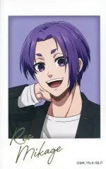 【中古】キャラカード 御影玲王(顔アップ) 「ブルーロック in 東京タワー 描き下ろしミニフォトカードコレクション」