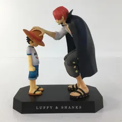 【物流センター】 中古 BANPRESTO | バンプレスト フィギュア ワンピース ルフィ＆シャンクス 一番くじ 2012年製 A賞 【703】