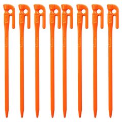 8本セット エリッゼ(ELLISSE)鍛造ペグ エリッゼステーク 28cm オレンジ粉体焼付塗装 MK-280OR MADE IN JAPAN (8本セット)