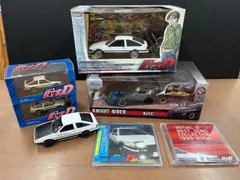 頭文字(イニシャル)D 1〜42    43冊セット 1/64 頭文字D セットVol.20 真子・沙雪シルエイティ & 池谷