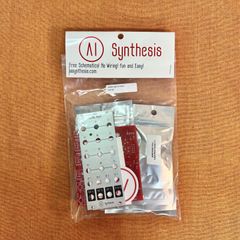 AI Synthesis: AI008 Eurorack Matrix Mixer (Aluminium Panel) DIY Kit