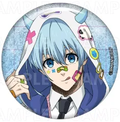 【中古】バッジ・ビンズ 氷織羊 「ブルーロック でびデコパーカー トレーディンググリッター缶バッジ」