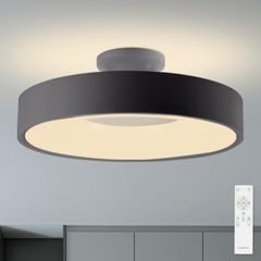【新登場】6色モード搭載！ シーリングライト 10畳 LEDライト 36W Φ37×H19cm 省エネ 高演色性 簡単取付 調光調色 リモコン付き 消灯タイマー モダンデザイン ledcl-dp06-bk 1