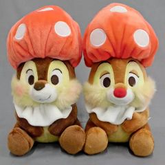 ディズニー チップとデール きのこ ぬいぐるみ 2体セット - メルカリ