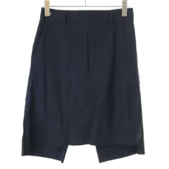DRIES VAN NOTEN ドリスヴァンノッテン 22SS PARWIN ラップショートパンツ 221-020924-4284-509 ネイビー 44のサムネイル