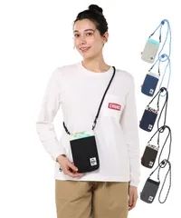 【ムラスポ公式】新品 CHUMS チャムス ショルダーバッグ 軽量 ロゴ CHUMS Rope Shoulder Pouch SN  CH60-3815