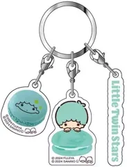 【中古】キーホルダー 7.キキ(リトルツインスターズ) マカロン 3連アクリルキーホルダー 「サンリオキャラクターズ」