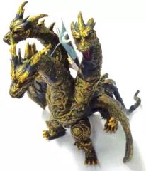 ムービーモンスターシリーズ カイザーギドラ ソフビ タグ付き - メルカリ