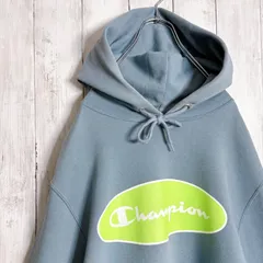 【国内正規品】チャンピオン Champion 水色 パーカー #756