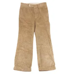 MAISON MARGIELA メゾンマルジェラ 10ライン 18AW S50KA0412 S48967 Beige Corduroy Trousers コーデュロイ トラウザー ワイド パンツ ベージュ系 48【中古】のサムネイル