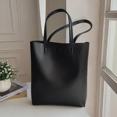 新品 ビジネス&通学対応 レザー調トートバッグ ブラック 軽量 大容量 A4サイズ収納 多ポケット仕様 ママも使いやすい 丈夫な作り 長期間使用可 kkk