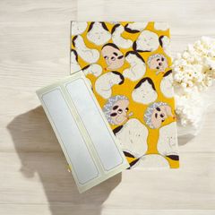 No.㊱ 正絹 着物 反物 御朱印帳 おかめひょっとこ 黄色
