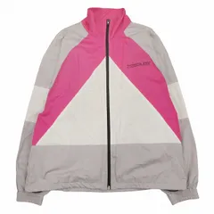 19SS ヴェトモン ベトモン VETEMENTS MULTICOLOR TRACK JACKET トラック ジャケット MUSTERMANN & SOHN オーバーサイズ カラーブロック ナイロン コットン ジップアップ ロゴ 