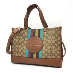 【倉吉店】COACH | コーチ トートバッグ シグネチャー デンプシー30 キャリーオール 2wayバッグ C5794 シグネチャー 【122】