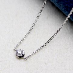 スタージュエリー K18 ダイヤモンド ブレスレット 0.03ct ムーンセッティング ホワイトゴールド STAR JEWELRY /24-929S