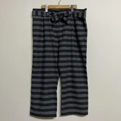 値下げ！イチアンティークス☆チェックワイドパンツ ICHI Antiquites イチアンティークス 東炊きワイドパンツ 900926