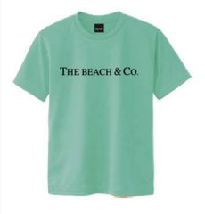 THE BEACH & Co. 速乾ドライTシャツ ティファニーブルー×ブラック ユニセックス