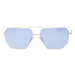 CHROME HEARTS (クロムハーツ) RIPPING クロステンプルダブルブリッジサングラス 眼鏡 アイウェア シルバーのサムネイル