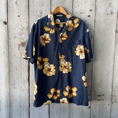 古着 Paradise Collection パラダイスコレクション アロアシャツ　総柄シャツ オールド アメカジ メンズ レディース ヴィンテージ 商品番号028