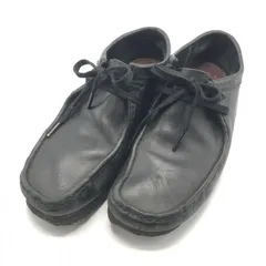 【中古】Clarks ORIGINALS WALLABEE black UK8 ブラック クラークス[10]