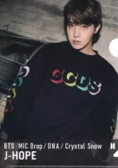 【中古】クリアファイル(男性アイドル) [単品] ジェイホープ(BTS/防弾少年団) A5クリアファイル 「CD MIC Drop/DNA/Crystal Snow」 BTS JAPAN OFFICIAL FANCLUB 4形態同時購入特典 A5クリアファイル