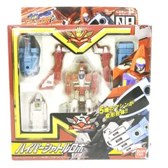 BANDAI - ハイパーレスキュー　ハイパーシャトルロボ　説明書付き Yahoo!オークション - マシンロボレスキュー ハイパーシャトル