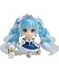 【中古】フィギュア ねんどろいど 雪ミク Snow Princess Ver. 「キャラクターボーカルシリーズ01 初音ミク」 ワンダーフェスティバル2019冬＆GOODSMILE ONLINE SHOP＆イベント限定