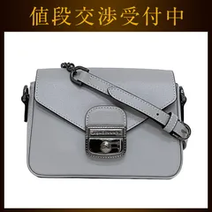 ロンシャン ショルダーバッグ グレー 美品 レザー 中古 LONGCHAMP