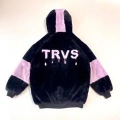TRAVAS TOKYO ファーフーディーパーカー ファーブルゾン トラバス TRAVAS ファーコートファーパーカー TRAVAS TOKYO/トラバス