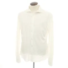 【新品アウトレット】ヤコブコーエン JACOB COHEN リネンコットン カジュアルシャツ ホワイト【サイズL】【メンズ】