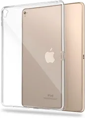 iPad Pro 9.7 インチ クリアケース、Asgens 透明シリコンケース 柔軟なソフト TPU 耐衝撃タブレットコンピュータケース iPad Pro 9.7 インチモデル A1673 A1674 A1675 (2016) 用