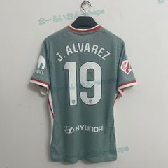 新品 24-25 アトレティコ・マドリード アウェイ ユニフォーム ジャージ 19番 J.ALVAREZ