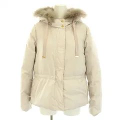 プロポーション ボディドレッシング PROPORTION BODY DRESSING 21AW ウエストマークショートダウン ダウンジャケット アウター フード フォックスファー S アイボリー /YT ■BMのサムネイル