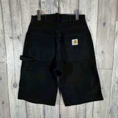 Carhartt /ショート ワークパンツ 黒 W34(82cm) C308 - メルカリ