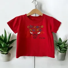 Size80 キッズ　ベビー　Chicago bulls NBA ヴィンテージTシャツ　シングルステッチ　80年代　90年代のサムネイル