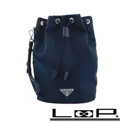 ■新同■　プラダ Re-Nylon 巾着 ポーチ テスート ナイロン ブラック 1NS369【421068】8