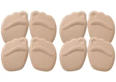【人気商品】PhoenixSole ハイヒール 用 低反発 衝撃 吸収 つま先 ハーフ イン ソール 中敷 ゆるい 靴の サイズ 調整 にも フィット シューズ ヒール インソール (ベージュ)