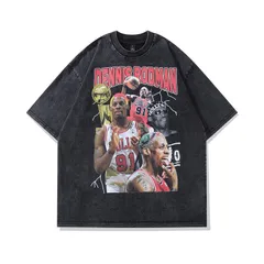 ヴィンテージTシャツ デニス・ロッドマン 90年代NBAの反逆児 NBA伝説の