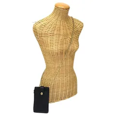 コーチ COACH フォン クロスボディ ポリッシュド ペブル レザー 93979 スマホショルダー 斜め掛け 肩掛け ミニ ショルダーバッグ ミニバッグ ポシェット ポーチ レディース メンズ ブラック 正規品 中古 mbp06004